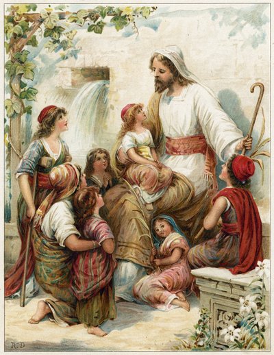 Küçük çocukların bana gelmesi için acı çek by Robert Ambrose Dudley