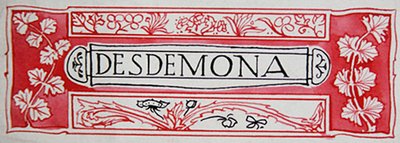 Desdemona, Shakespeare