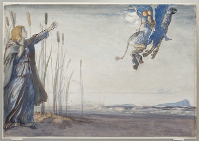 Zambak ve Aslan by Robert Anning Bell