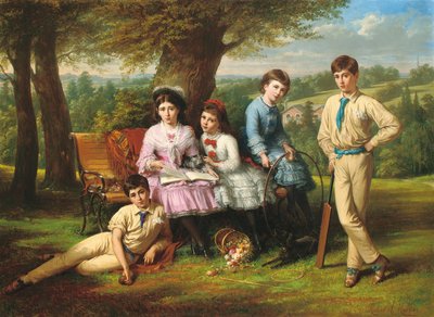 Johnston Çocukları by Robert Antoine Muller
