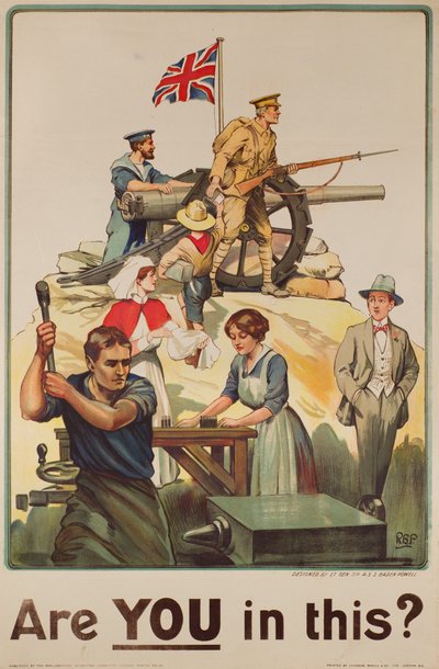 Bunda SEN misin?, 1915 by Robert Baden Powell