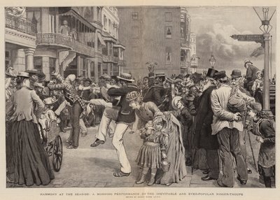 Deniz Kenarında Uyum, Kaçınılmaz ve Daima Popüler Zenci Topluluğunun Sabah Gösterisi by Robert Barnes