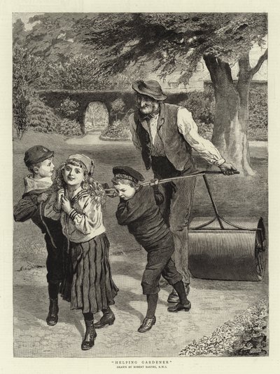bahçıvana yardım etmek by Robert Barnes