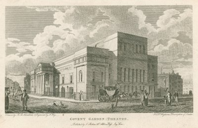 Covent Garden Tiyatrosu, Westminster, Londra by Robert Blemell Schnebbelie