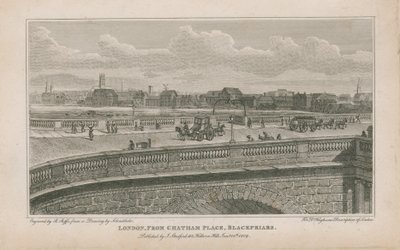 Londra, Chatham Place, Blackfriars'tan by Robert Blemell Schnebbelie