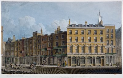 Cheapside, Londra Şehri, 1818 by Robert Blemmell Schnebbelie