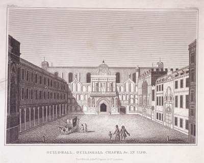 Guildhall, Londra, 1788 by Robert Blemmell Schnebbelie