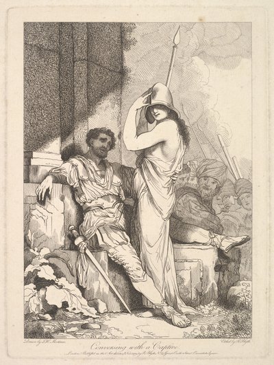 Bir Tutsakla Sohbet, 15 Kasım 1779. by Robert Blyth