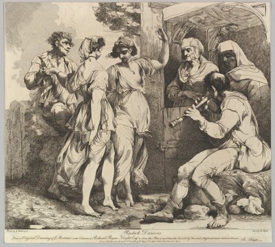 Rustik Dansçılar, 9 Kasım 1780. by Robert Blyth