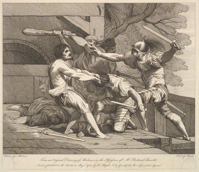 Haydut Kalesine Baskın, 1 Mayıs 1782. by Robert Blyth