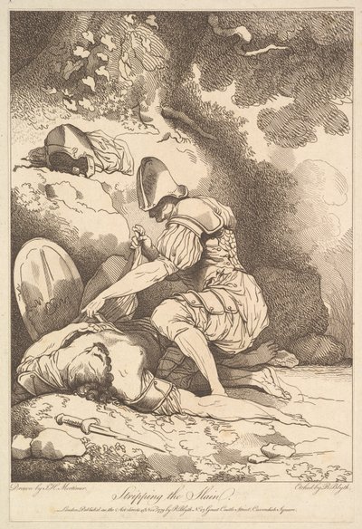 Öldürülenleri Soymak, 15 Kasım 1779. by Robert Blyth