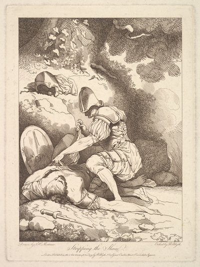 Öldürülenleri Soymak, 15 Kasım 1779. by Robert Blyth