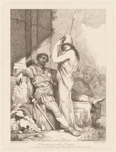 Bir Tutsakla Konuşmak by Robert Blyth, after John Hamilton Mortimer