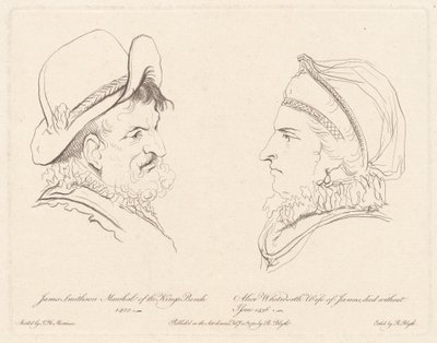 James Smithson ve Alice Whitworth by Robert Blyth, after John Hamilton Mortimer