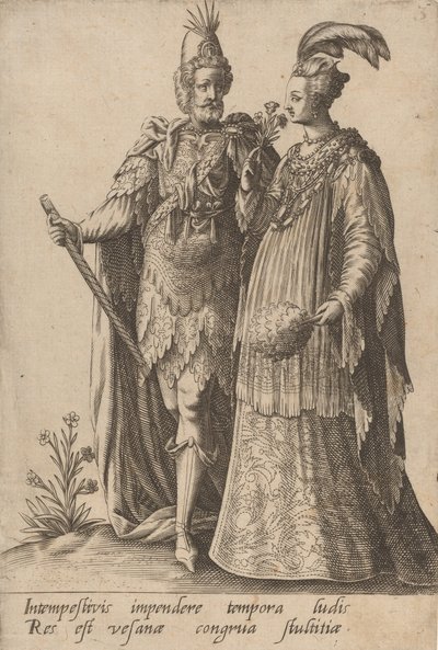 Intimestimis impendire..., 1597 by Robert Boissard