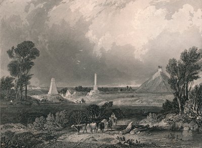 Waterloo Ovaları, 19. yüzyılın ortalarında. by Robert Brandard