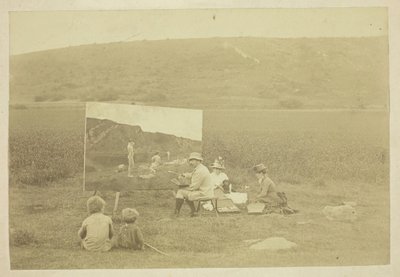 Sanatçının Oğlu, Barrett Browning, ca.1885-1889. by Robert Browning