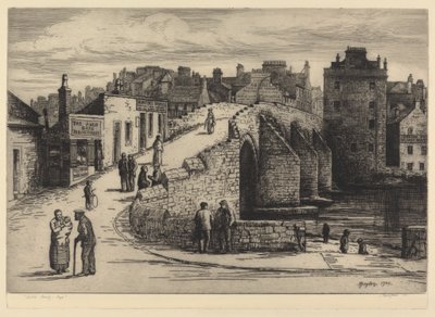 Auld Brig, Ayr by Robert Bryden