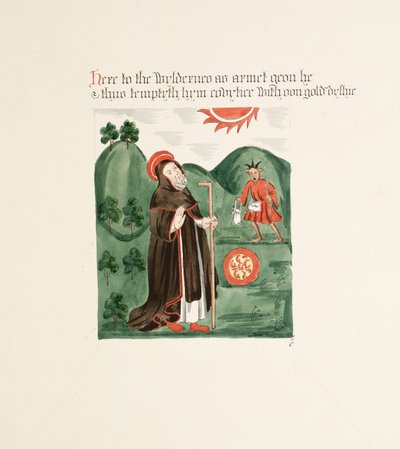 Bayan New Coll 380, f39r. Robert Carlile tarafından çizilmiş Saint Mary, Carlisle Katedral Kilisesi'nin eski eserleri, 1795 (kağıt üzerinde kalem ve mürekkep ve wc) by Robert Carlile
