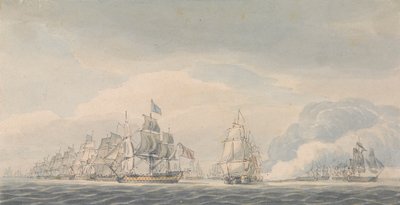 Cape St. Vincent Savaşı by Robert Cleveley