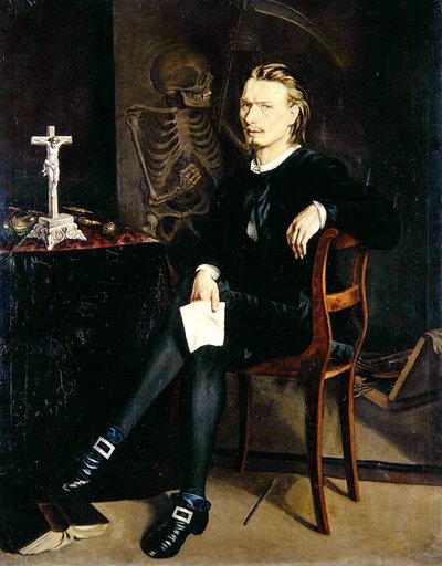 Otoportre (tuval üzerine yağlı boya) by Robert Conrad