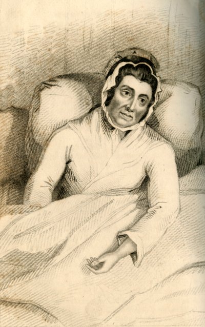 Elizabeth Woodcock - Karda yaklaşık 8 gün gömülü olan, 1821. by Robert Cooper
