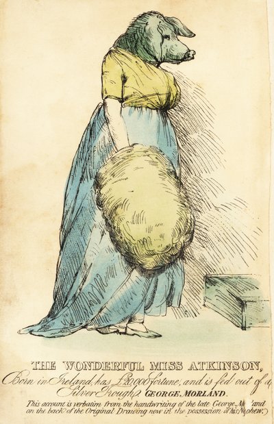 Domuz Suratlı Kadın, 1815 dolaylarında Londra