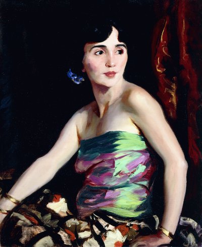 Isolina Maldonado - İspanyol Dansçı, 1921 by Robert Cozad Henri