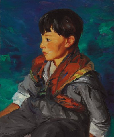 Nelson Cooper, Çingene Çocuk, 1915 by Robert Cozad Henri