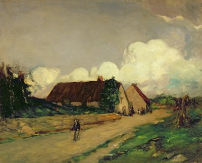 Eski Brittany Çiftlik Evleri by Robert Cozad Henri