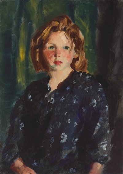Bir Kızın Portresi, 1928 by Robert Cozad Henri