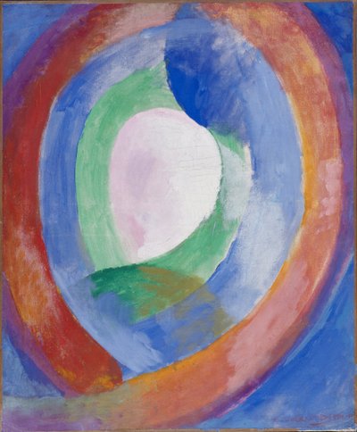 Dairesel Formlar, Ay no. 1 by Robert Delaunay
