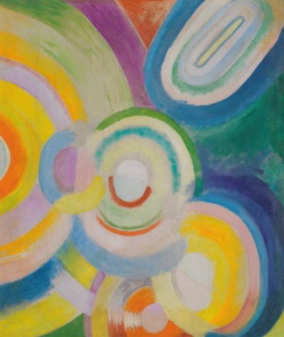 Renkli Diskler, 1913. by Robert Delaunay
