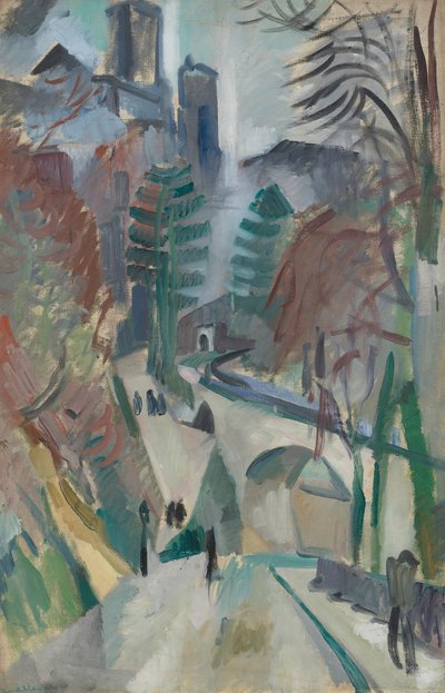Laon Manzarası, 1912. by Robert Delaunay