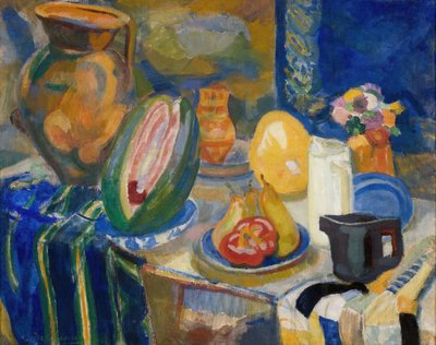 Portekizli natürmort, 1915. by Robert Delaunay