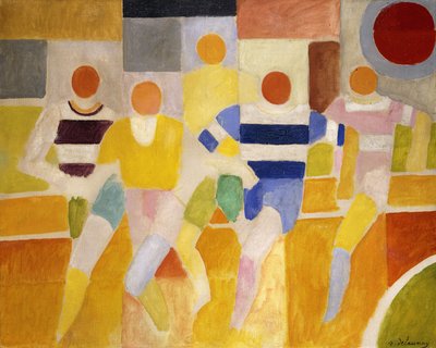 Koşucular by Robert Delaunay