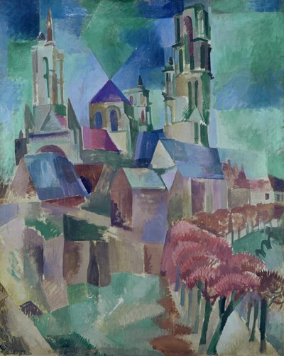 Laon Kuleleri by Robert Delaunay