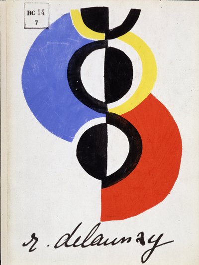 sergi kataloğunun kapağı. Balya by Robert Delaunay