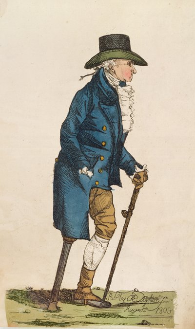 Brook Watson, 1803 (baskı) by Robert Dighton