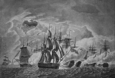 Kaptan Trollopes Ünlü Aksiyon, c1800 by Robert Dodd