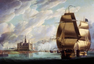 Nelson Forcing Passage of Sound, 30 Mart 1801, Kopenhag Savaşı