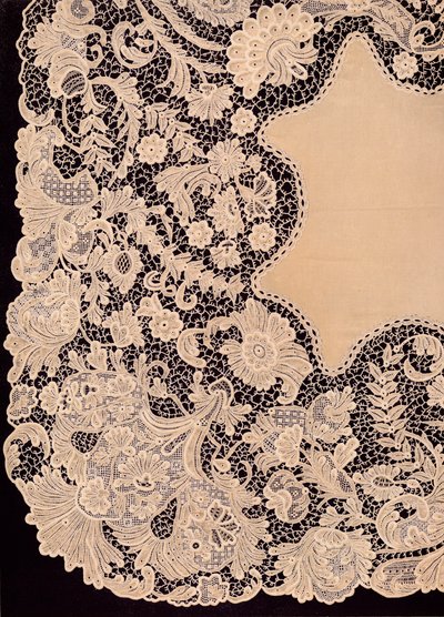İrlanda İmalatından Dantel Mendil, 1863. by Robert Dudley