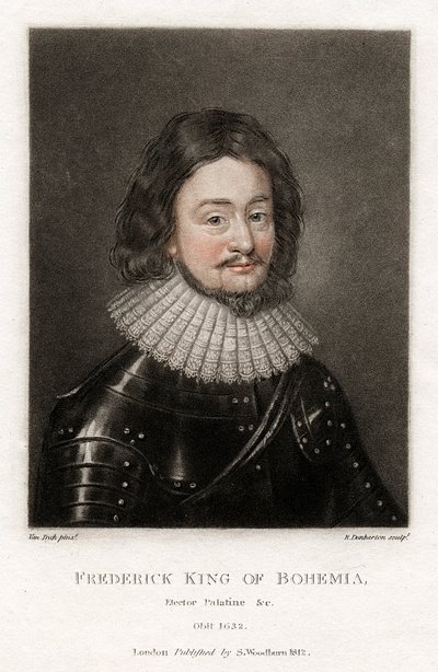 Frederick V 1596-1632, Kış Kralı, 1812 by Robert Dunkarton