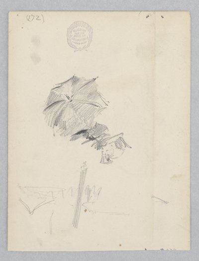 Sanatçı çizimi by Robert Frederick Blum