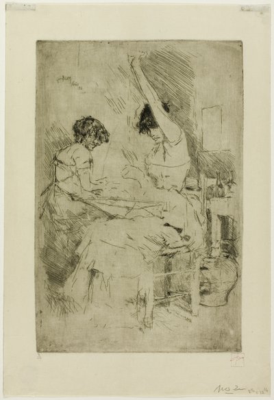 Boncuk Stringers, Venedik by Robert Frederick Blum