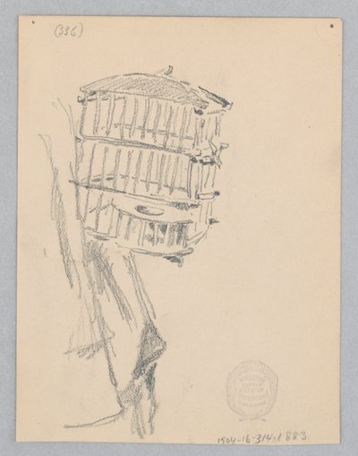 kuş kafesi by Robert Frederick Blum