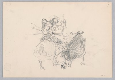 Boğa Güreşi, İspanya by Robert Frederick Blum