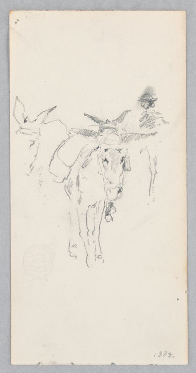 eşekler by Robert Frederick Blum