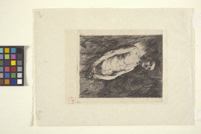 Erkek Figürü (mürekkep) by Robert Frederick Blum