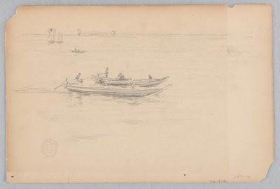 Balıkçı tekneleri, Japonya by Robert Frederick Blum